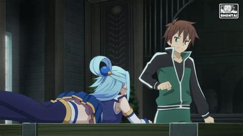 konosuba fanservice compilation .